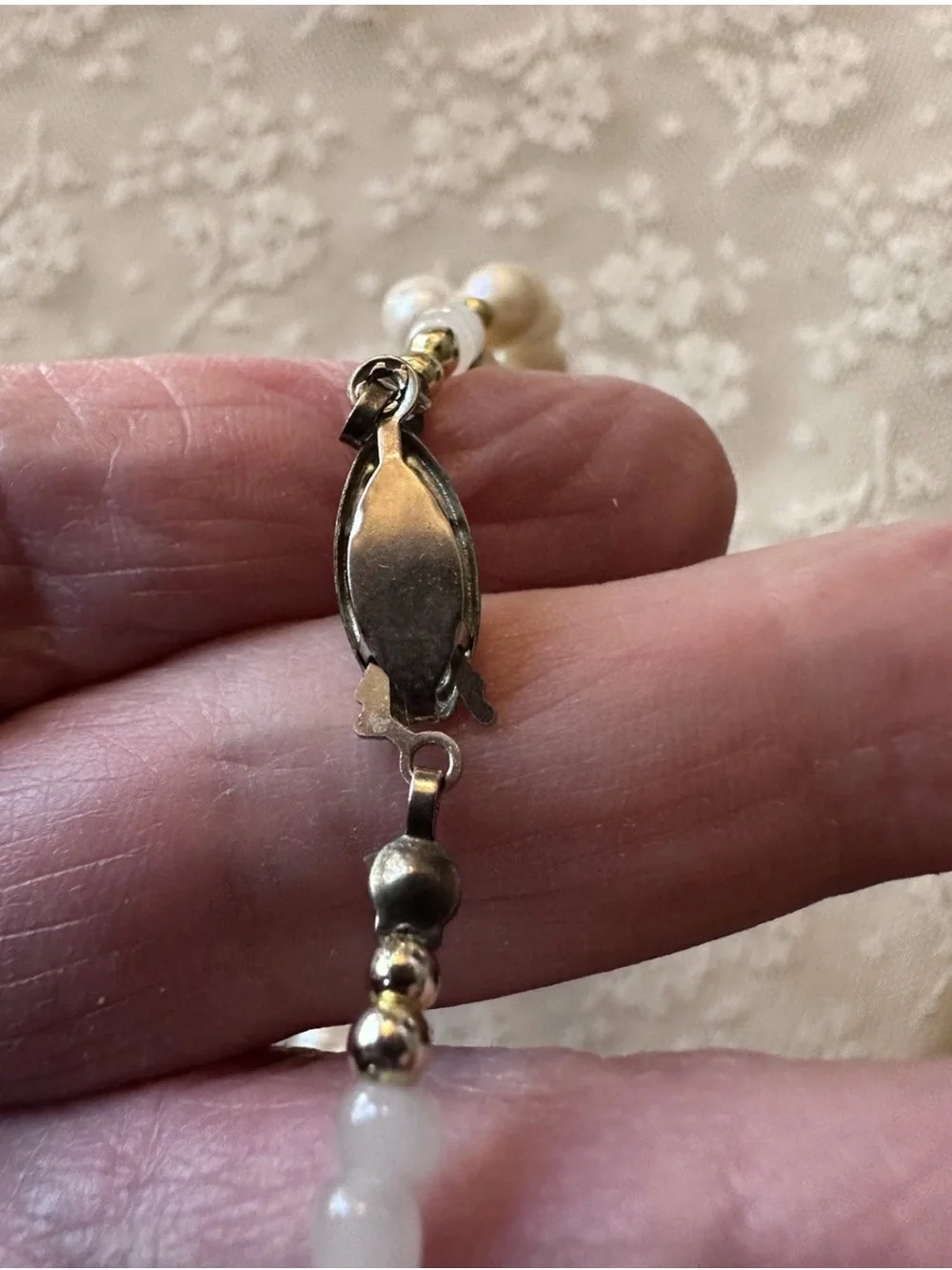 Multi-Strand Twisted Freshwater Pearl ? and Hematite ? Necklace